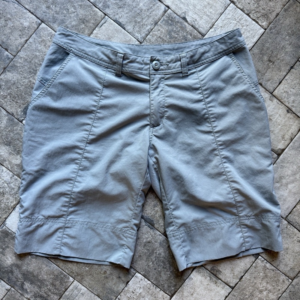 PATAGONIA 11" Long Chino Shorts Womens 6 (31x11)‎ Gray